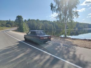 В Нижегородской области отремонтировали дорогу от Воротынца до берега Волги по нацпроекту