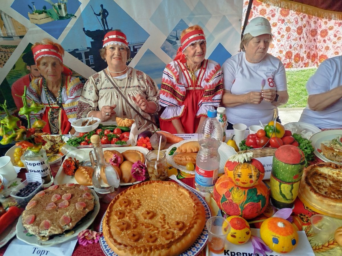 Ветераны очень старались, чтобы фестиваль получился ярким и вкусным