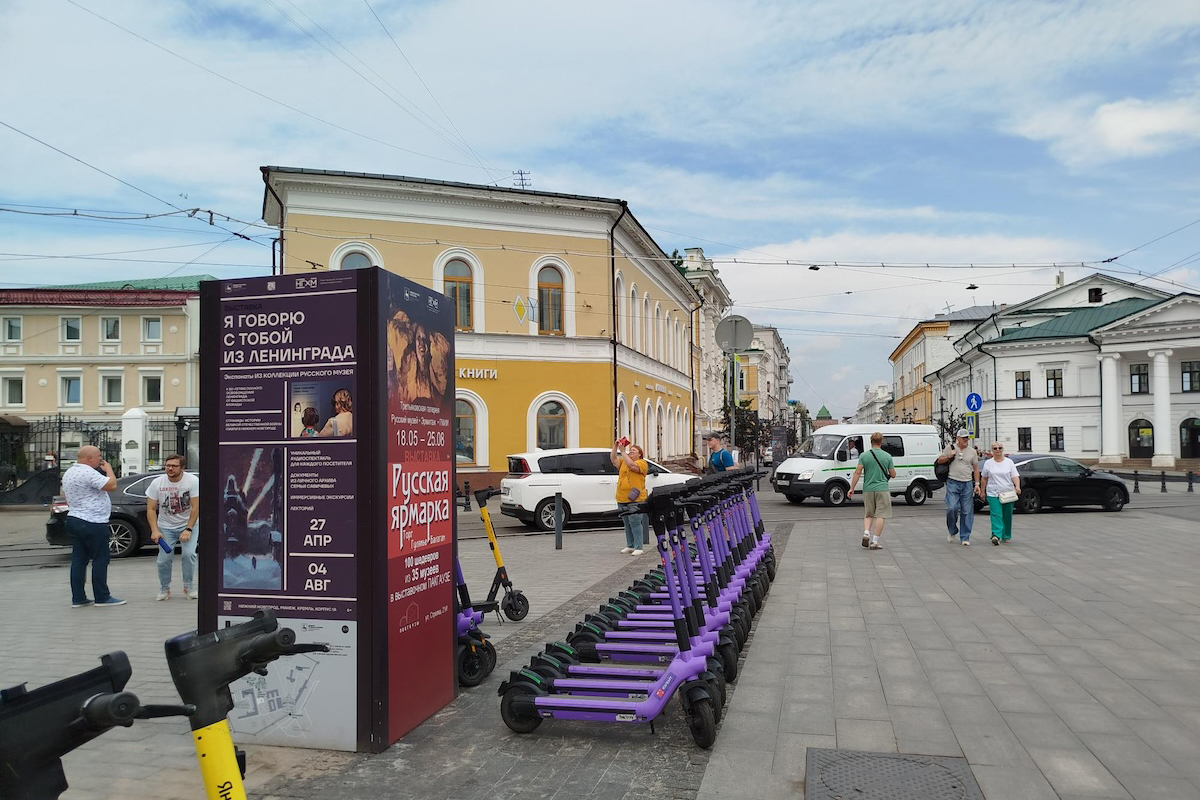 Нижний Новгород попал в пятёрку городов с самыми долгими поездками на самокатах