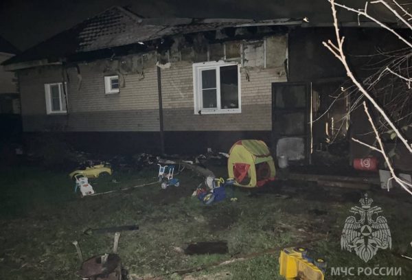 Пожар произошёл в жилом доме в деревне в Борском округе