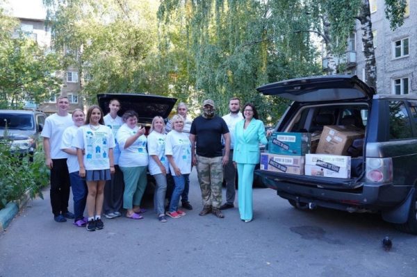 Нижегородцам в зону СВО передали очередную партию гуманитарной помощи