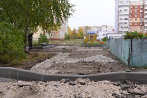 На 93% выполнена программа благоустройства дворов Дзержинска в 2024&nbsp;году