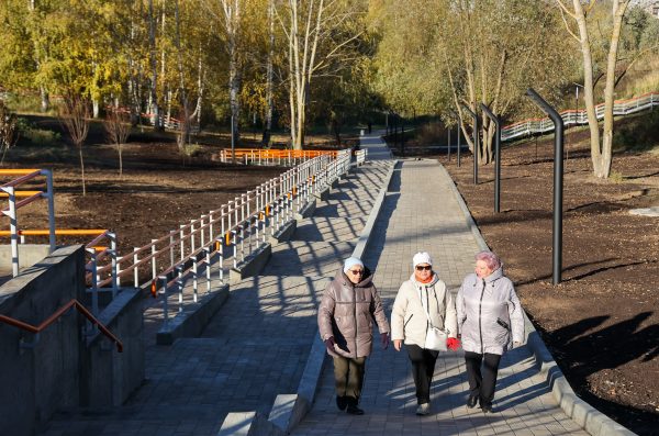 В Нижнем Новгороде завершилось благоустройство Лопатинского оврага