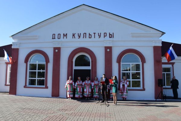 В селе Васильевка Нижегородской области после ремонта открылся Дом культуры