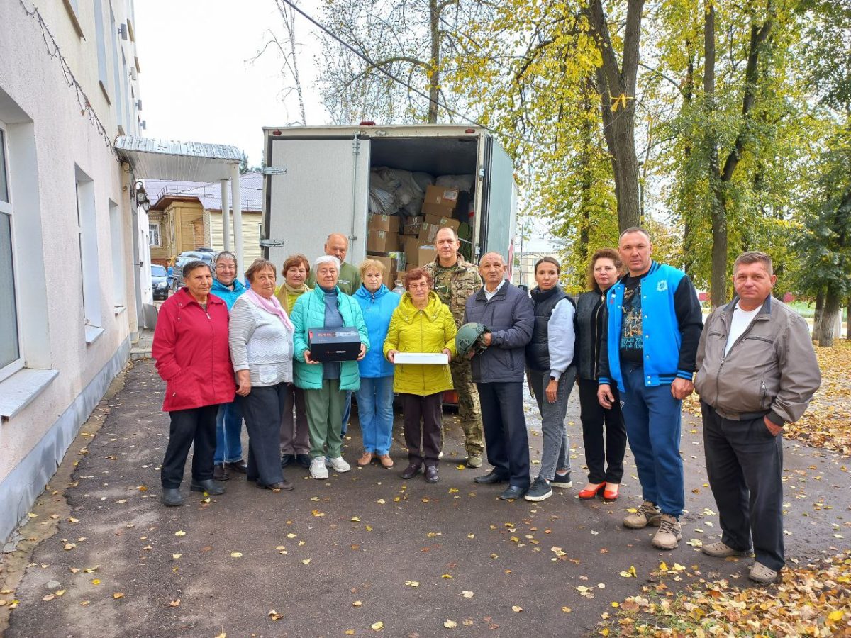 Очередной гуманитарный конвой отправился из Нижнего Новгорода в зону СВО