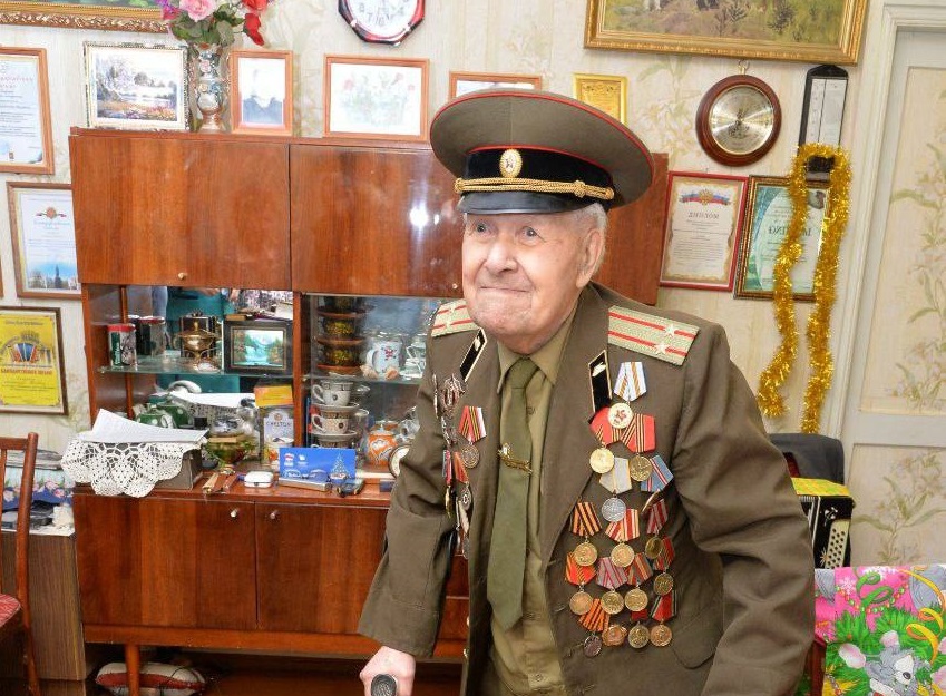 104-летний ветеран ВОВ Александр Самарин скончался в Дзержинске