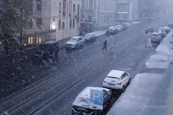 Снег и ветер до 18 м/с: погода резко ухудшится в Нижнем Новгороде 