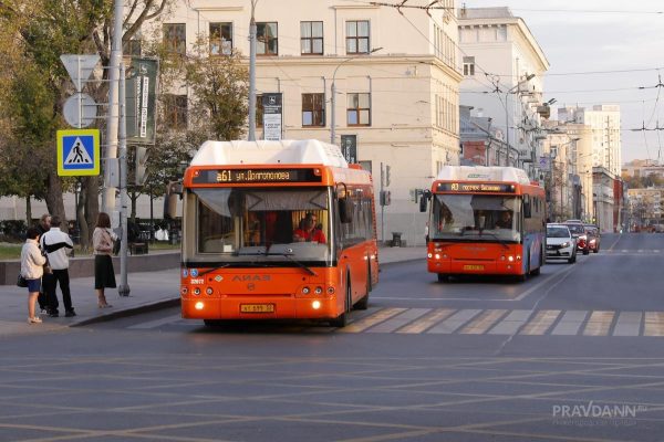 Нижегородские автобусы изменят маршруты на время полумарафона