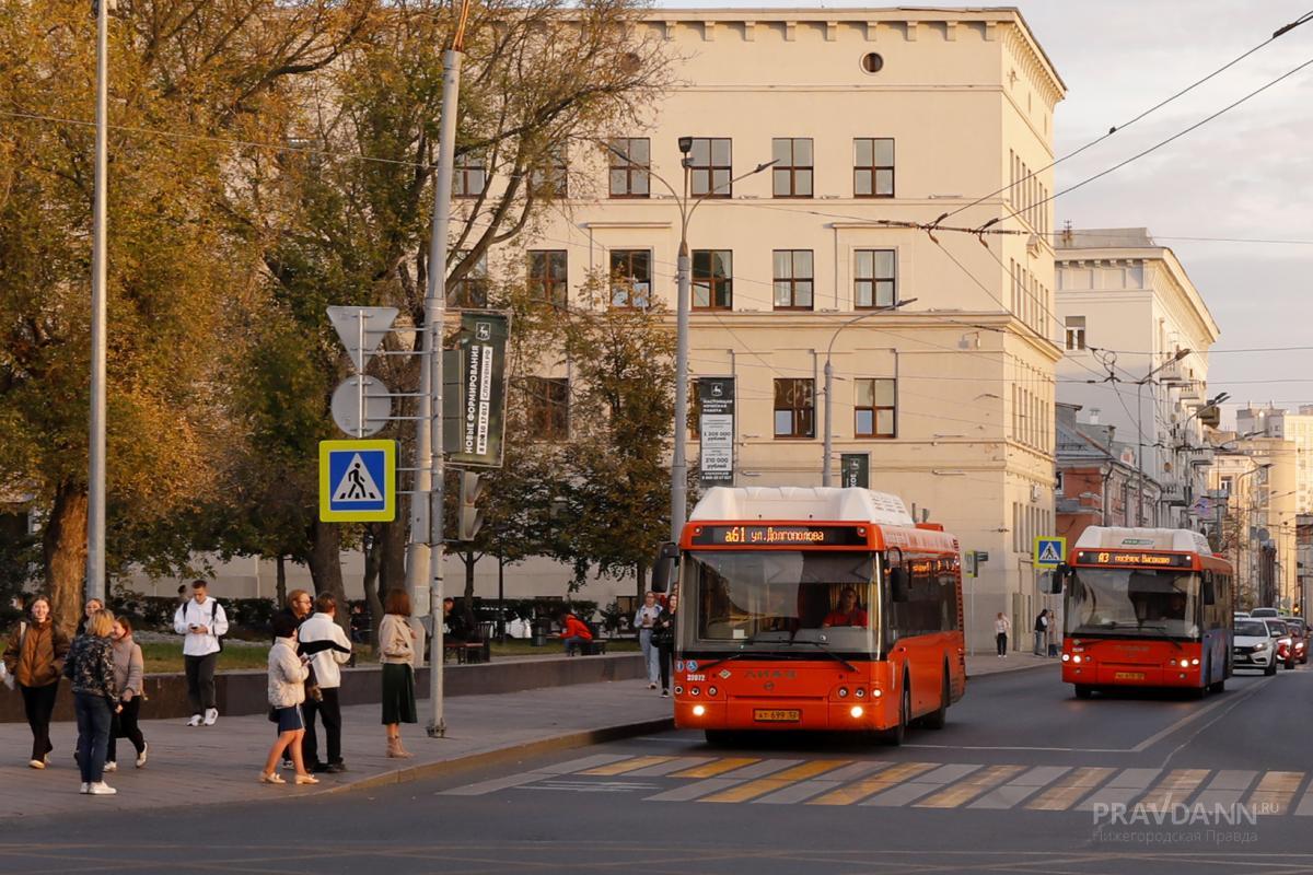 Два автобусных маршрута появятся в Нижнем Новгороде с 15 октября