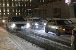 Сильный снегопад прогнозируют синоптики ближайшие сутки в Нижнем Новгороде