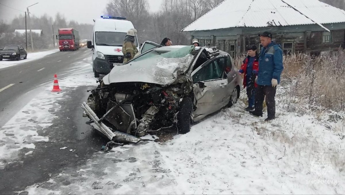 Один человек погиб и три пострадали в ДТП в Семёновском округе