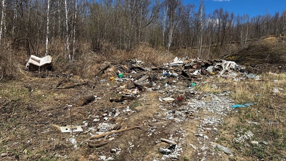 Незаконный склад строительного мусора и ТКО нашли в Нижегородской области