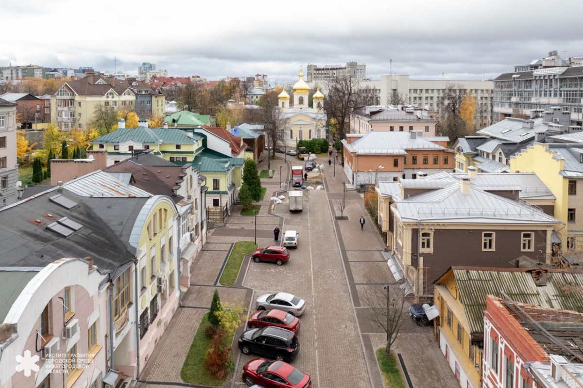 Опубликованы фото обновления квартала церкви Трёх Святителей в Нижнем Новгороде