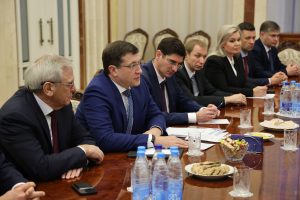 Глеб Никитин провел рабочую встречу с чрезвычайным и&nbsp;полномочным послом&nbsp;РФ в&nbsp;Республике Беларусь Борисом Грызловым
