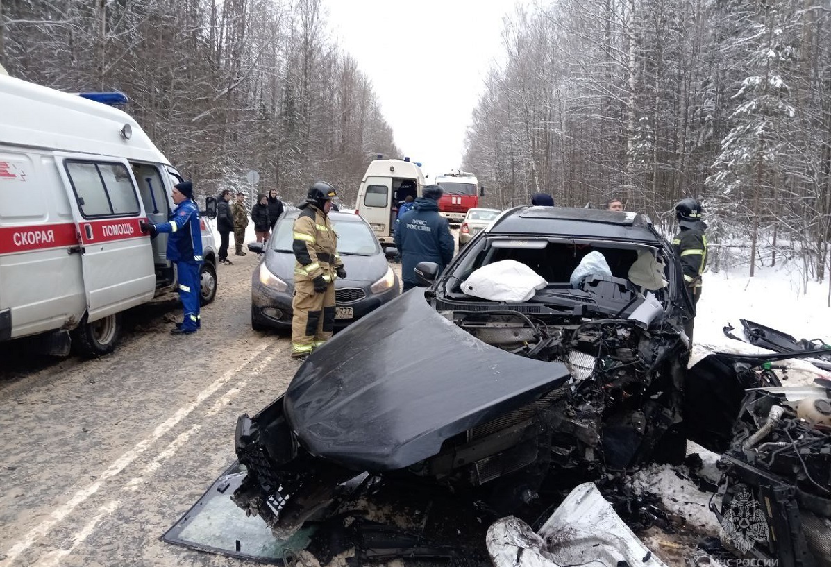 Шесть человек пострадали в крупном ДТП в Краснобаковском районе