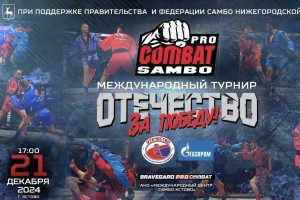 Международный турнир по профессиональному боевому самбо&nbsp;«Отечество за Победу!» пройдет в Кстове