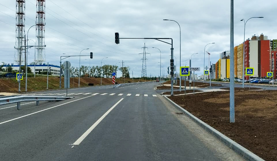 Три крупных жилых комплекса в Нижнем Новгороде связала новая дорога