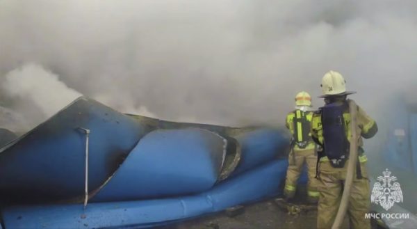 Пожар на Московском шоссе локализован