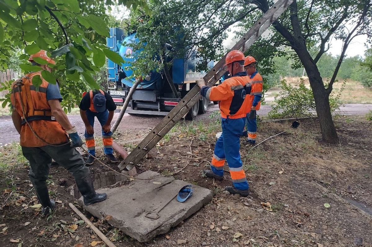 Сотрудники «Теплоэнерго» и «Нижегородского Водоканала» помогают военнослужащим