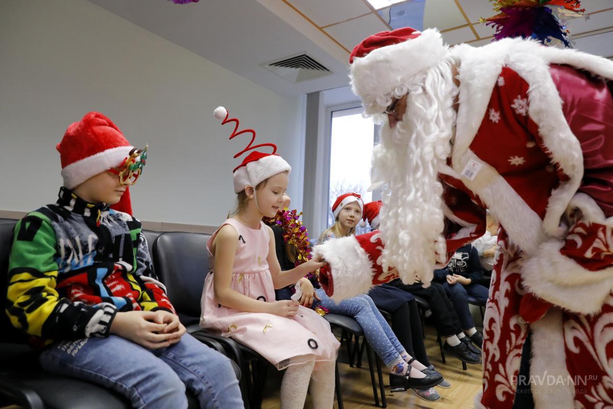 Волонтеры устроили новогоднюю елку для «особенных» детей в Нижнем Новгороде