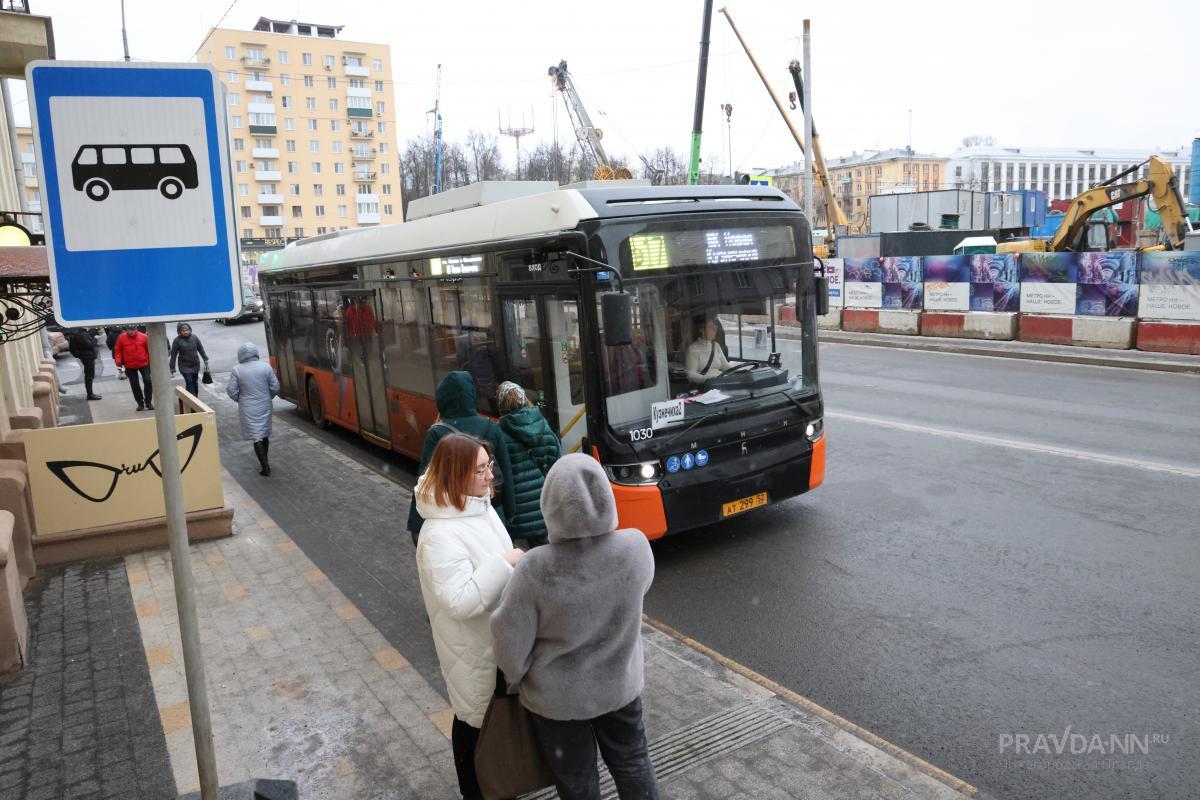 Общественный транспорт будет ходить в Нижнем Новгороде в Новый год до 03.00