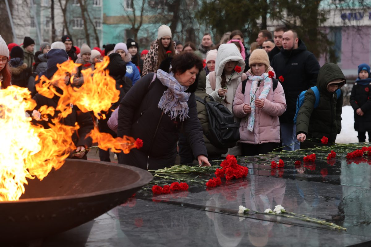 Память жителей блокадного Ленинграда почтили в Дзержинске