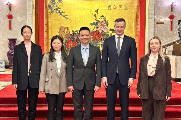 Дмитрий Старостин встретился с полномочным министром посольства КНР в&nbsp;РФ