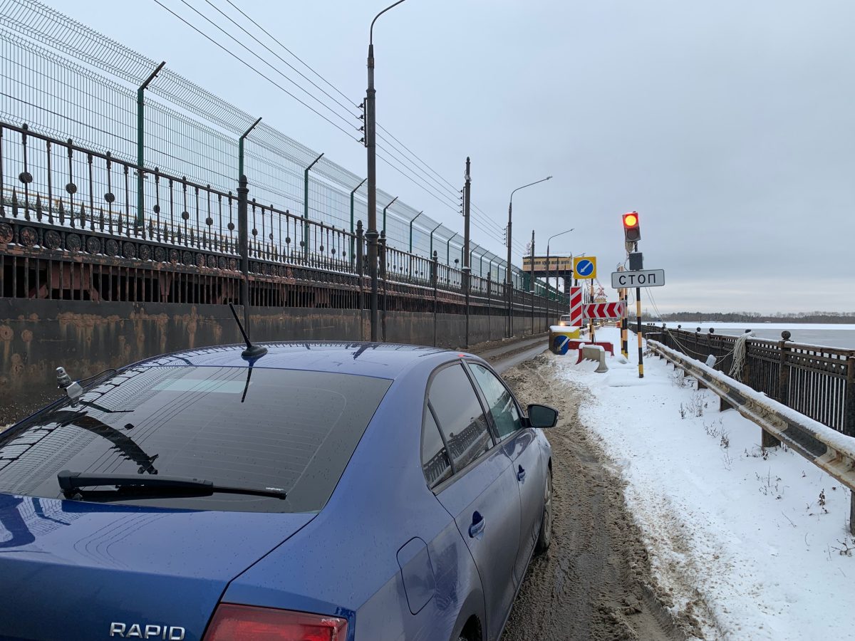 Мост через дамбу Нижегородской ГЭС будут вновь перекрывать по ночам