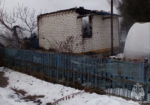 Пенсионер погиб на пожаре, заснув с сигаретой