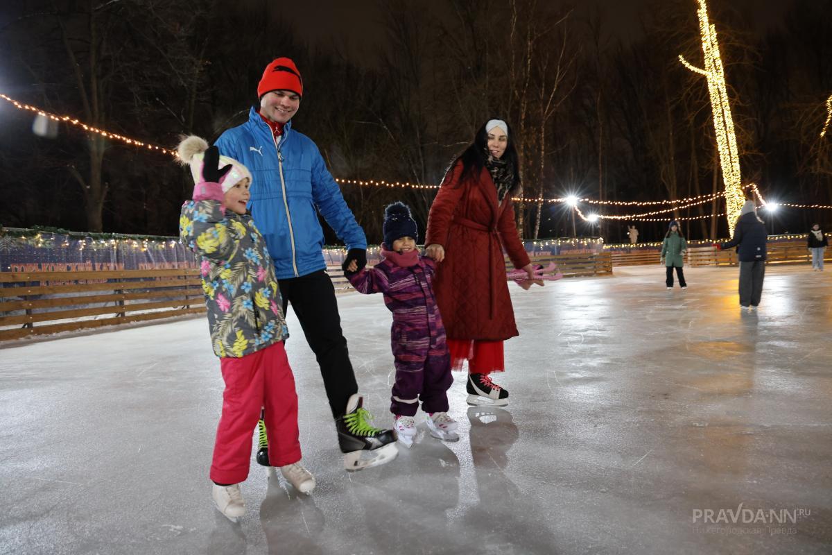 Три катка вновь заработали в Нижнем Новгороде