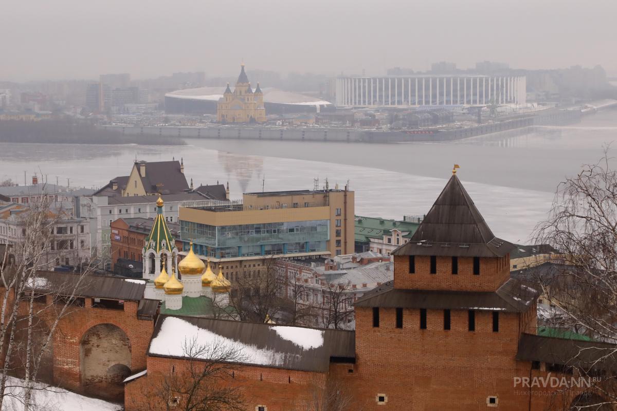 Январская оттепель в Нижнем Новгороде