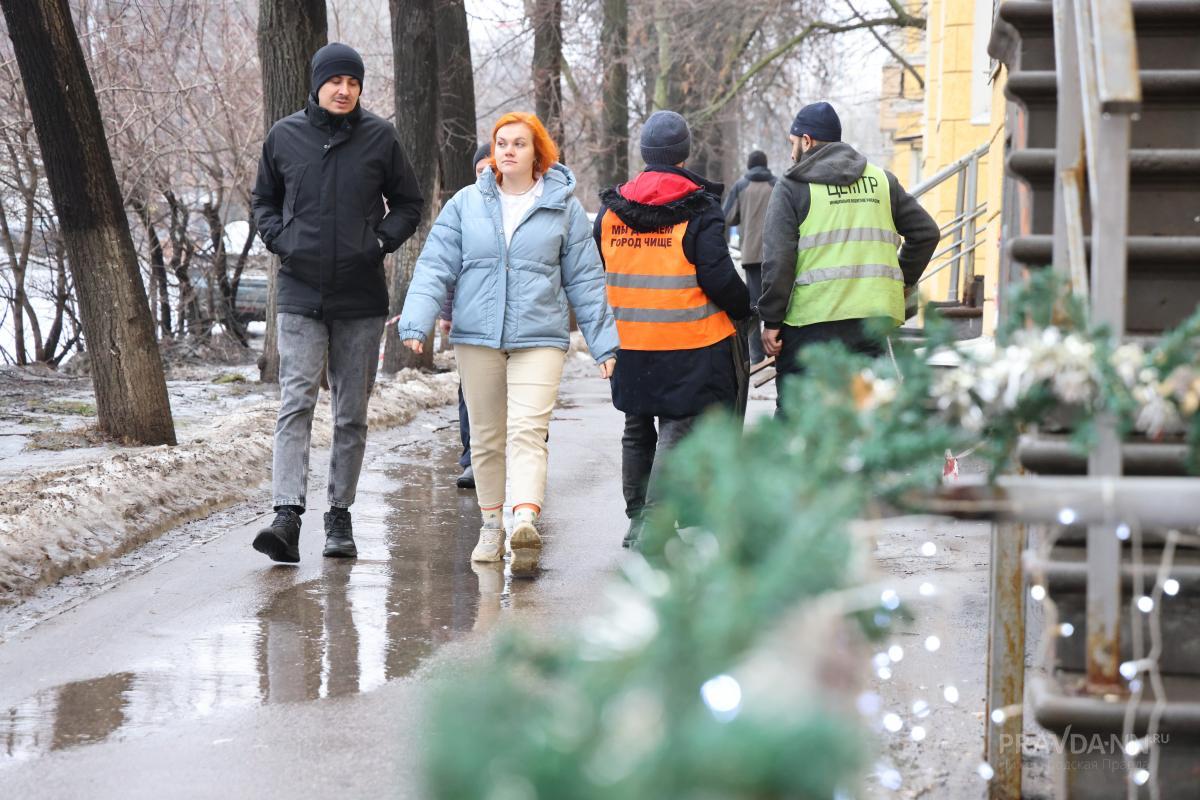 Январская оттепель в Нижнем Новгороде