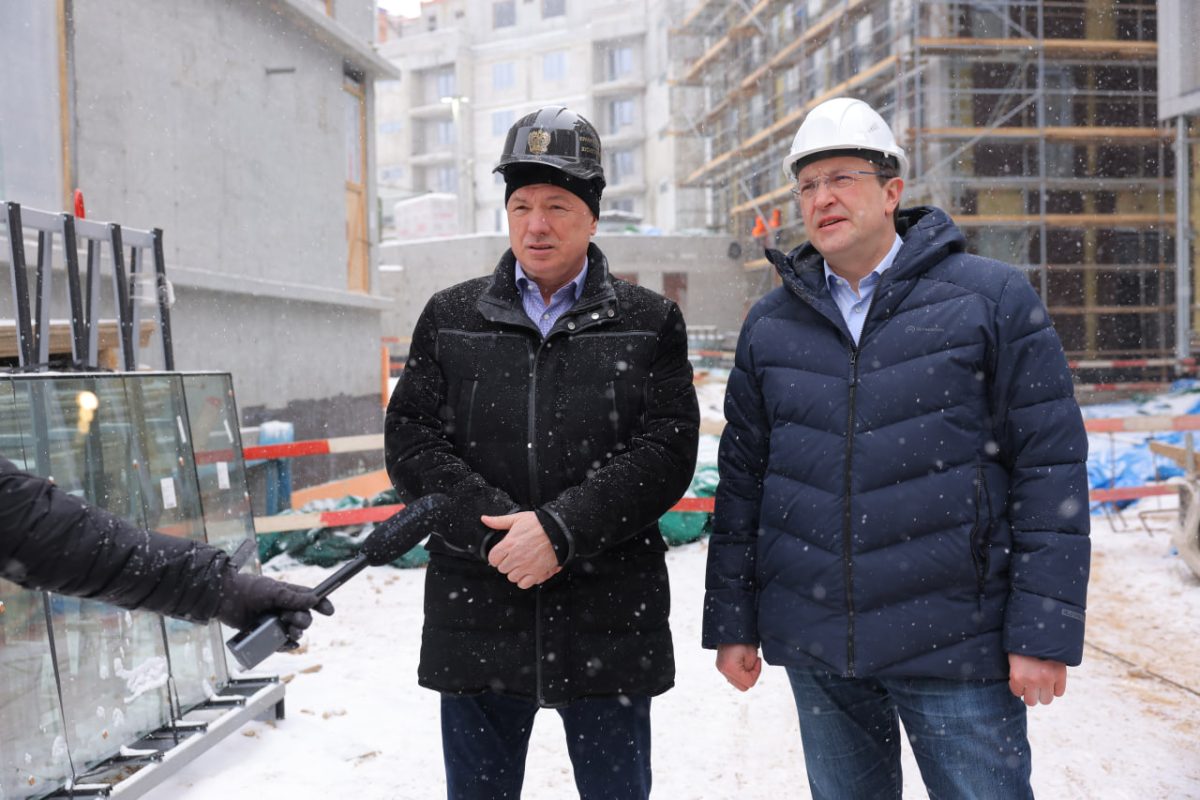Марат Хуснуллин посетил с рабочим визитом Нижний Новгород
