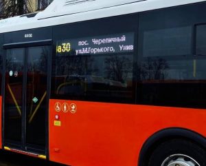 Табло на автобусах и электробусах в Нижнем Новгороде обновят