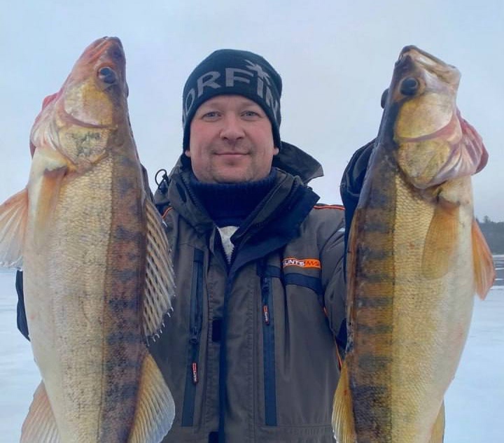 Двух огромных судаков поймал рыбак в Богородском районе