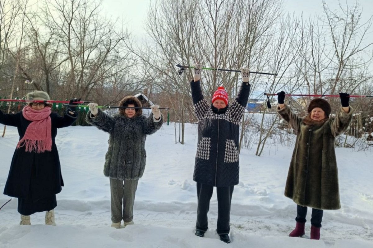 Пенсионерка из Сосновского передает своим землякам любовь к спорту