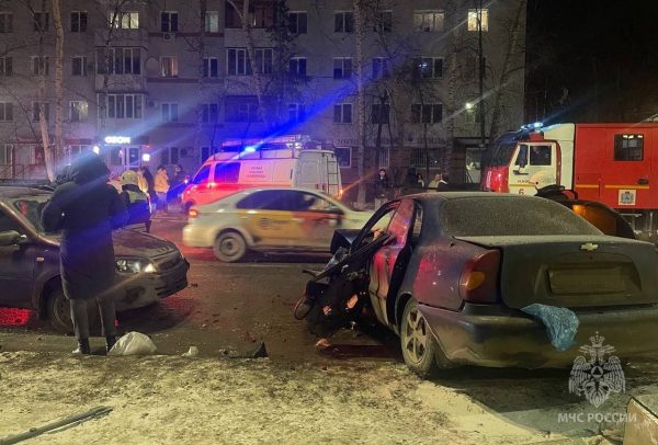 Три человека пострадали в ДТП на улице Светлоярской в Нижнем Новгороде