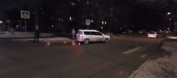 Автомобиль сбил нижегородца на пешеходном переходе в Ленинском районе