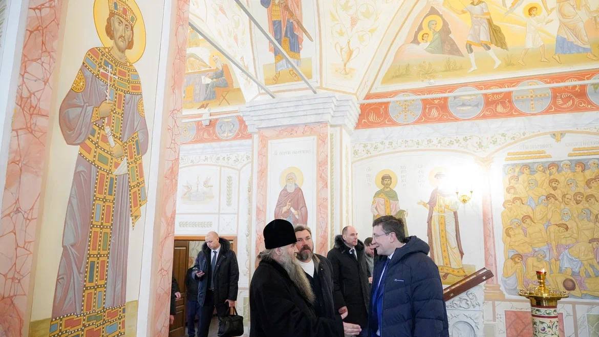 Глеб Никитин показал Константину Малофееву нижегородские православные объекты