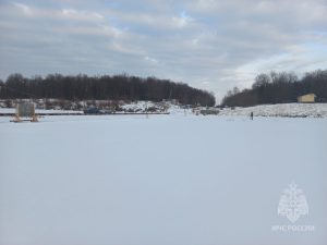 Ледовая переправа между Нижегородской областью и Чувашией снова работает