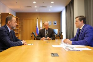Глеб Никитин и Николай Патрушев обсудили вопросы судоходства и обновления флота