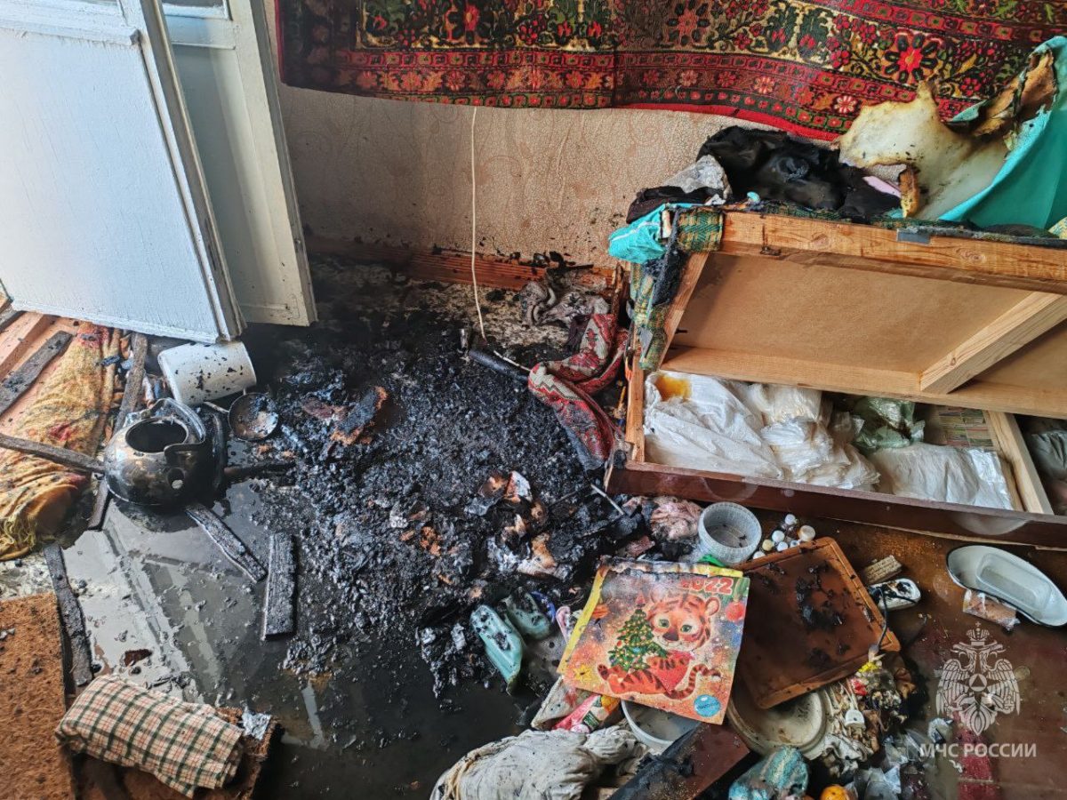85-летнюю нижегородку спасли на пожаре в Приокском районе