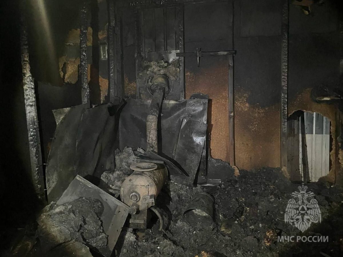 Нижегородец погиб при пожаре в бытовом вагончике в Павлово
