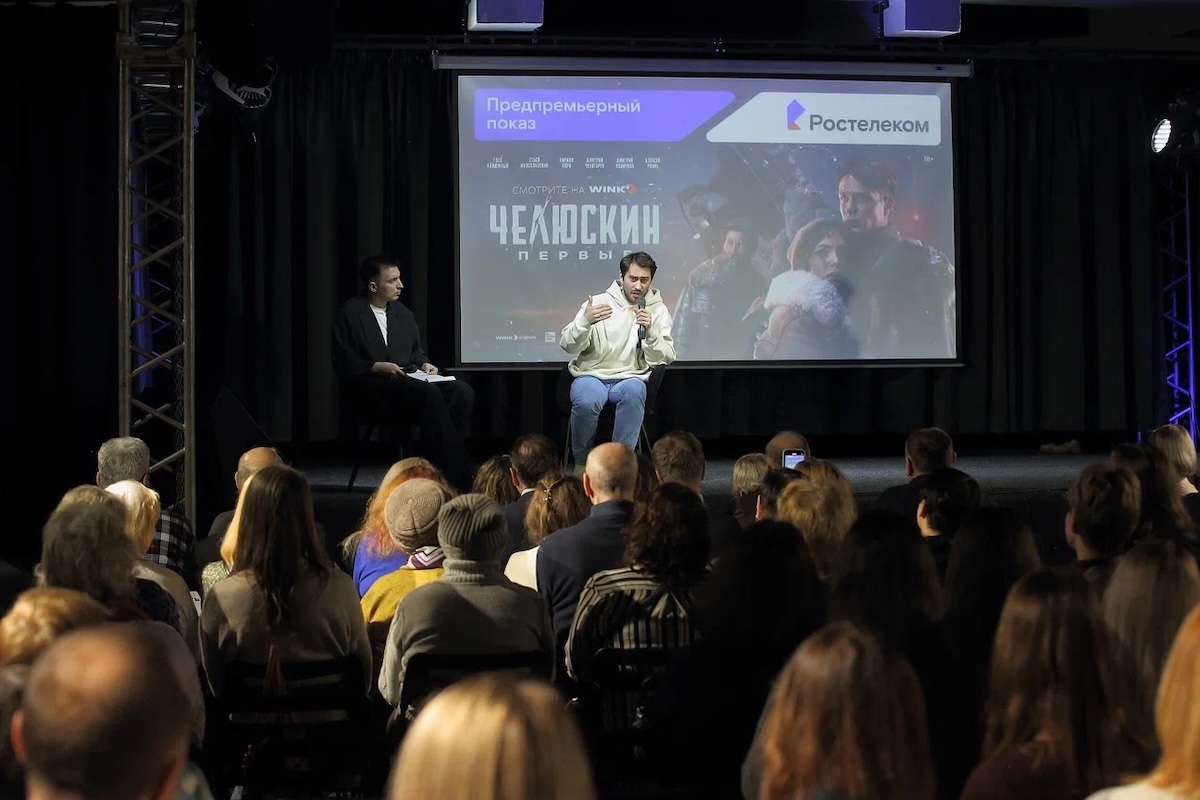 Дмитрий Чеботарев приехал в Нижний Новгород на премьеру сериала «Челюскин»