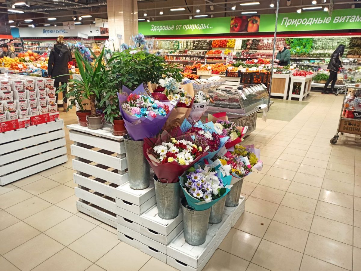 Стоимость букета цветов за год выросла на 10%