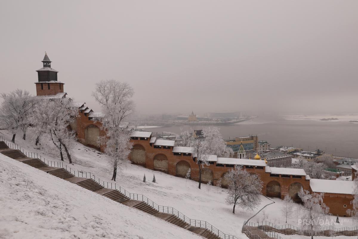 Морозы до ‑15 градусов ожидаются в Нижнем Новгороде