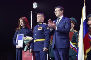 Хор Турецкого исполнил «Песни Победы» в День защитника Отечества