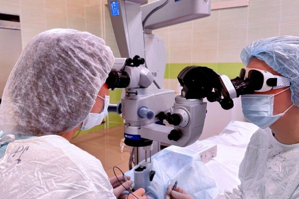 В областной больнице им.&nbsp;Семашко появился офтальмологический стереомикроскоп