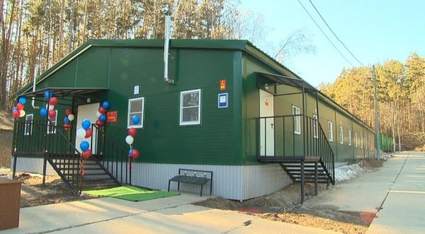 Модульные казармы возвели в воинской части Нижегородской области