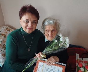 101-летие отметила Евдокия Вахнина из Сергача